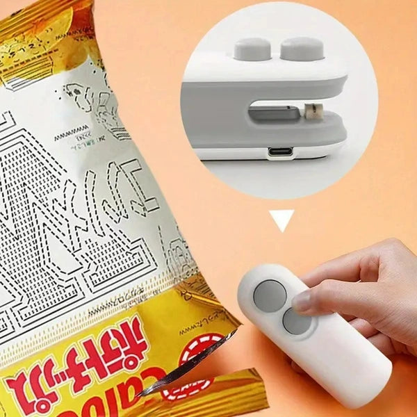 Portable Plastic Bag 2 in 1 Sealing Machine