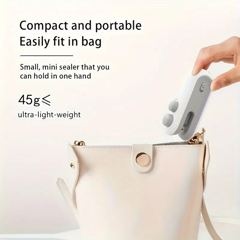 Portable Plastic Bag 2 in 1 Sealing Machine